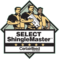 CertainTeed Select ShingleMaster badge